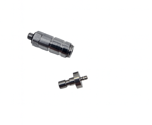 Schnellkupplung M3 mit 2 mm Anschluss